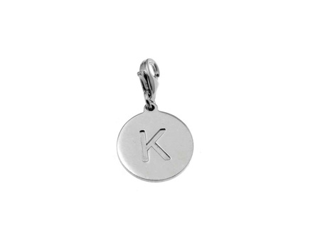 Obrazek Charms literka K na kółku