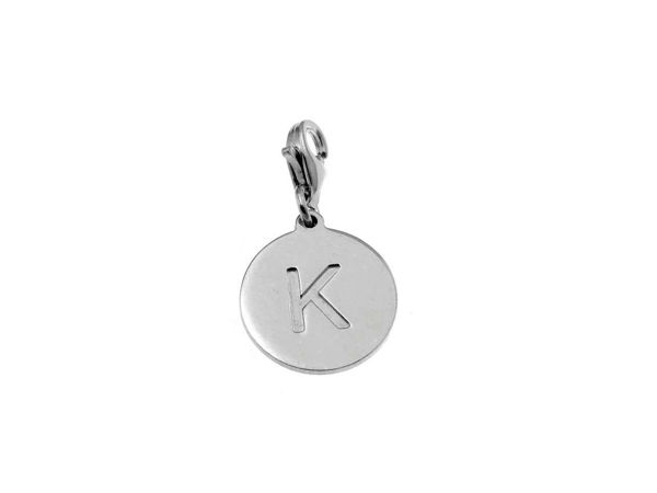 Obrazek Charms literka K na kółku