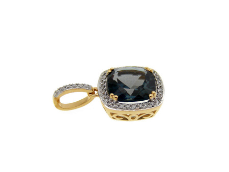 Obrazek Zawieszka Topaz London Blue