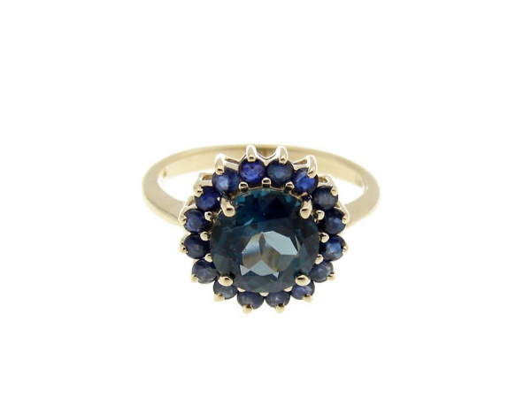 Obrazek Pierścionek Topaz London Blue