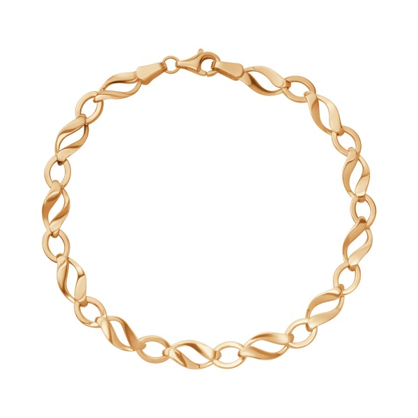 Obrazek Elegancka złota bransoletka