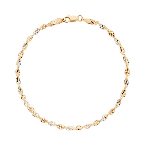 Obrazek Złota bransoletka skręcona