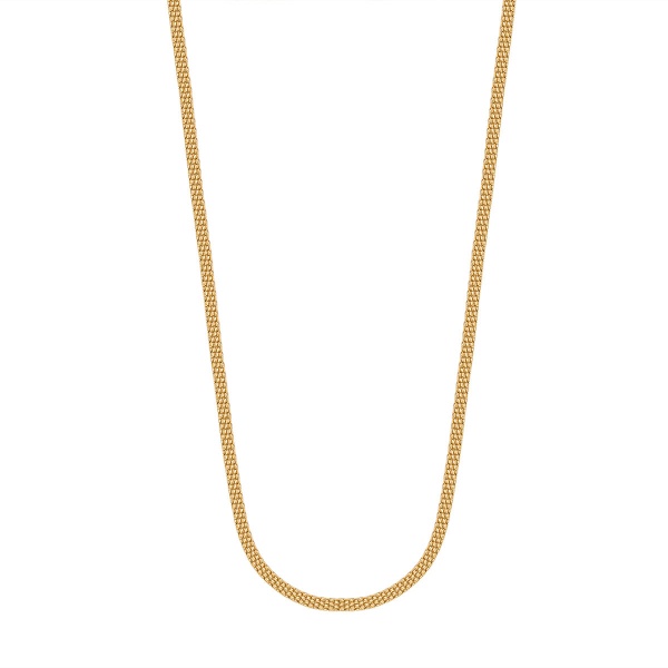 Zdjęcie Naszyjnik ze srebra pozłacanego