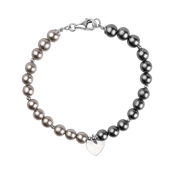 Zdjęcie Srebrna bransoletka z muszlą